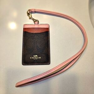 Coach lanyard